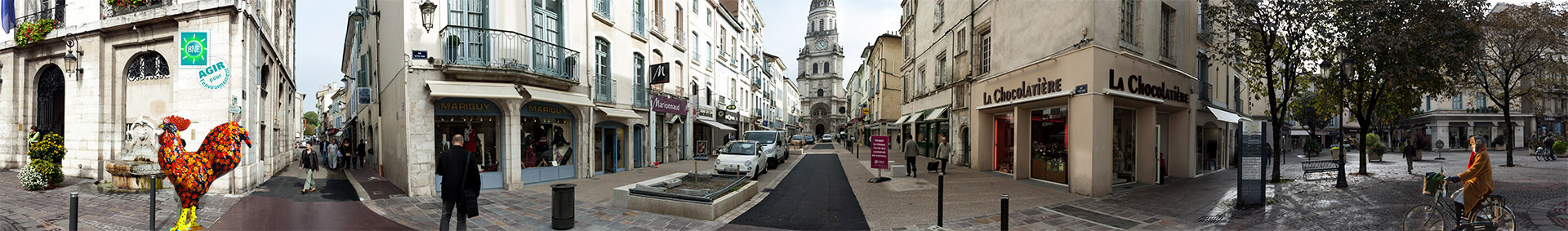 Bourg-en-Bresse rue